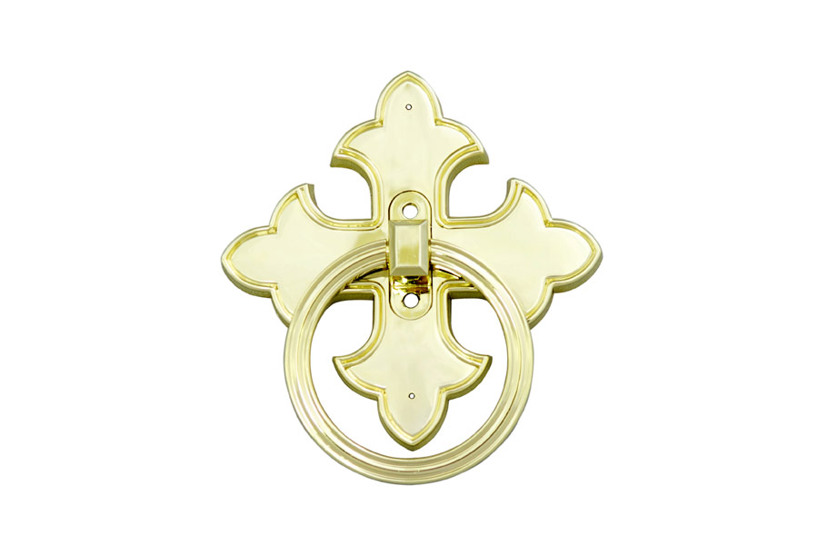 Canterbury gold cremation handle