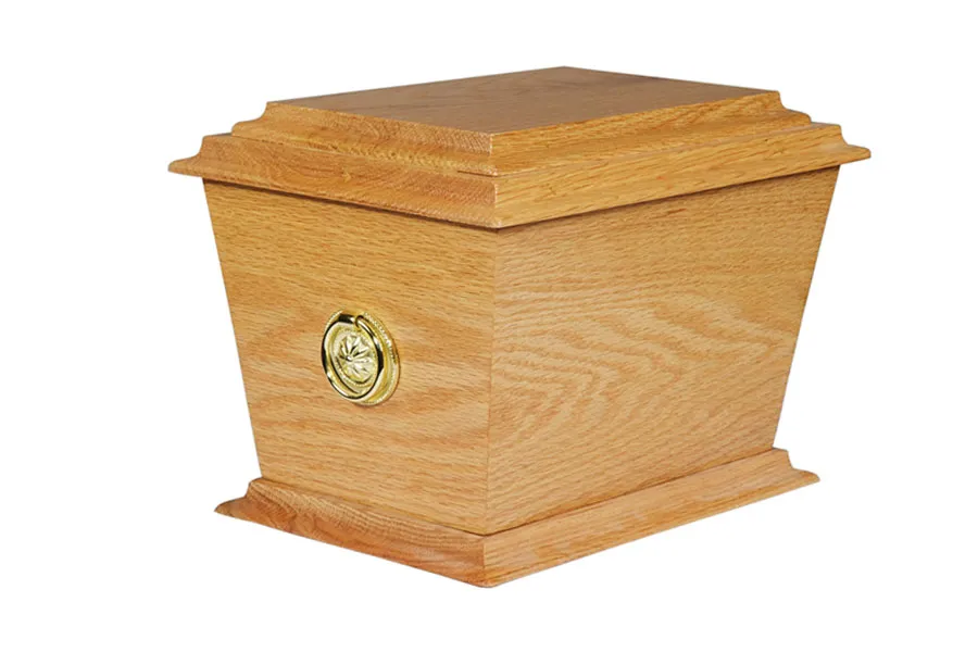 Oak 200 ashes casket