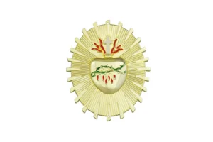 Painted-sacred-heart-gold