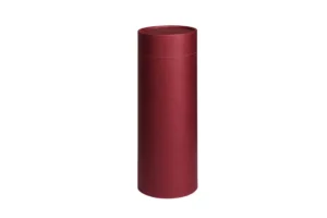burgundy scatter tube for ashes