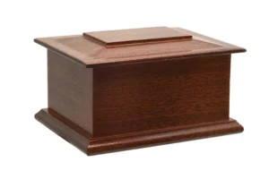 childs mahogany ashes casket