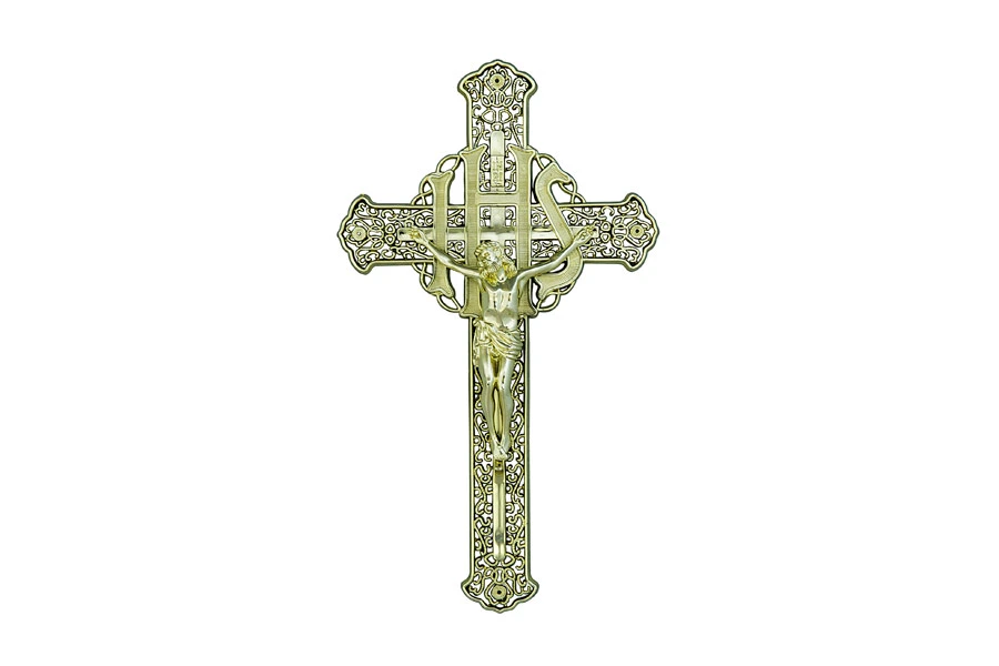 gold filigree crucifix various sizes available
