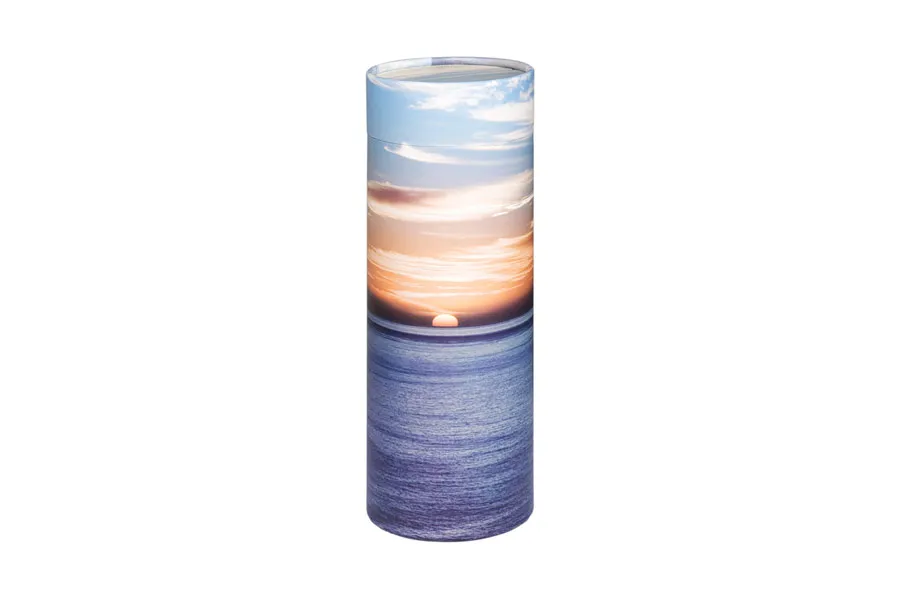 ocean sunset scatter tube