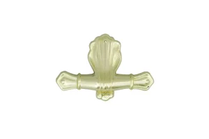 Rose cremation T-end handle gold